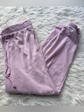Colour Brand PacSun Unisex Soft Relaxed Slouchy Fit Sweatpants Lilac Size M